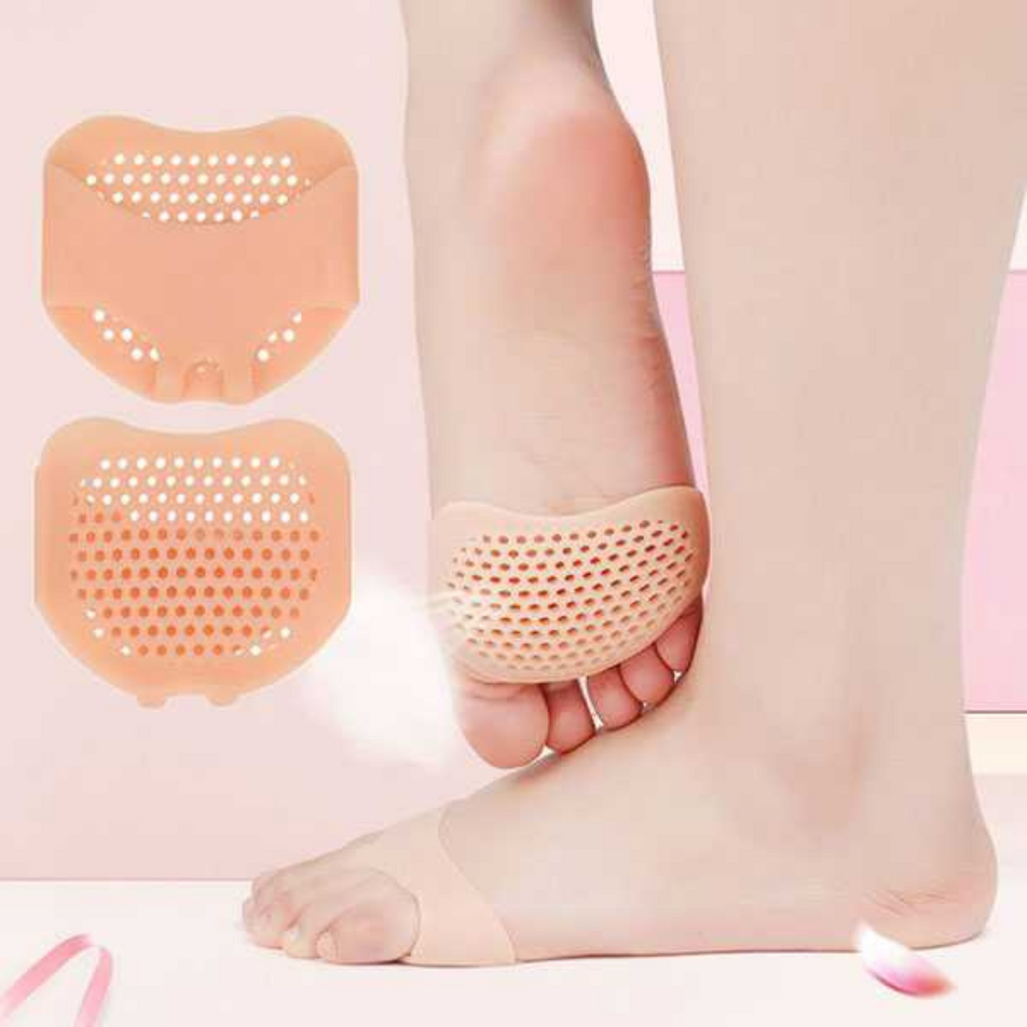 Silikon Pelindung Kaki Forefoot Silicone Pad | Pelindung Ujung Kaki | Pelindung Kaki Anti Lecet | Pelindung Kaki Anti Pecah Pecah | Alas Telapak Kaki