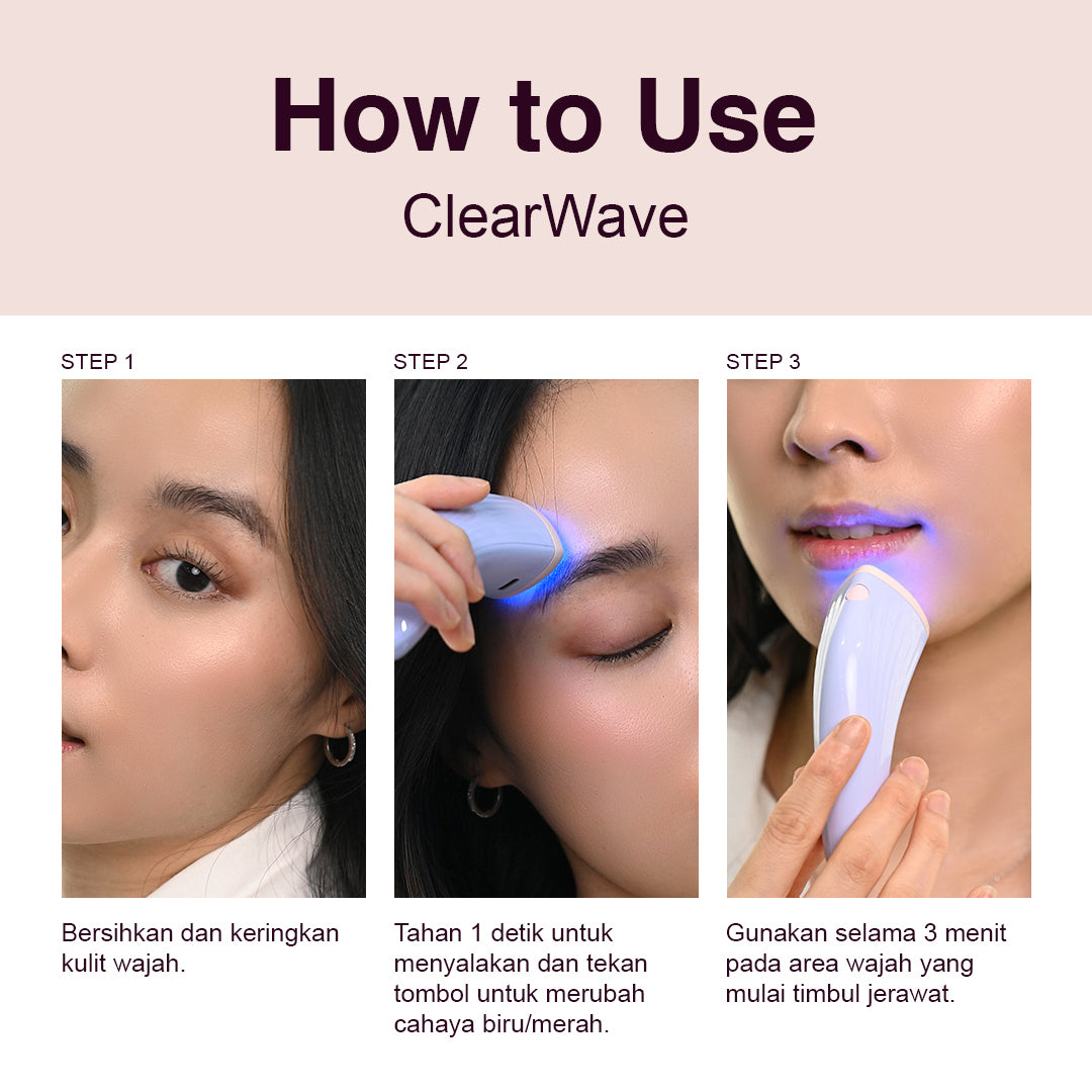 Clearwave Perawatan Jerawat 3 Menit | Acne Pimple Spot Treatment